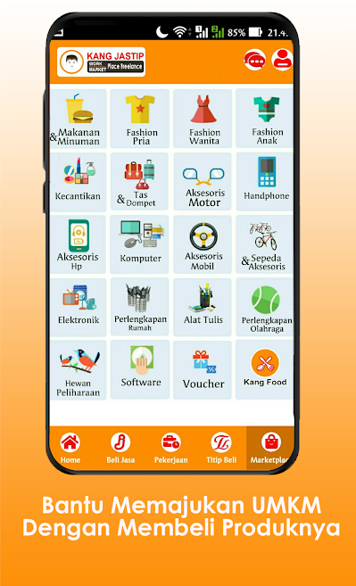 kerja sampingan dari rumah modal hp android untuk semua usia bisa