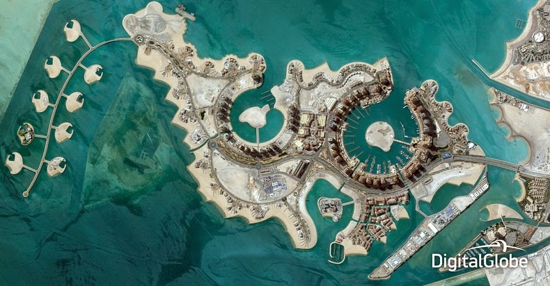 Beginilah Kemewahan Pulau Buatan di Doha, Qatar