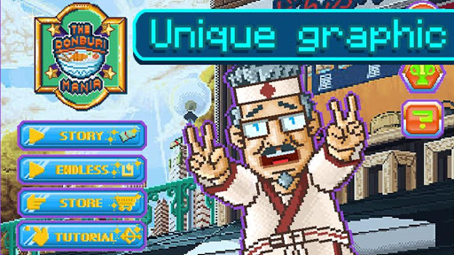 game android terbaru buatan dalam negri "The Donburi Mania"
