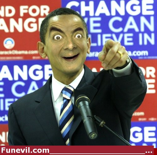 Foto-foto Mr.Bean editan ASLI KOCAK !!!!