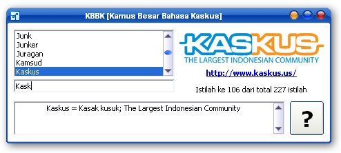 &#91;Kamus Kaskus&#93;kHusus utk yg Newbie Baru Masuk Kaskus