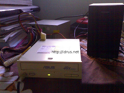 Membuat Sendiri Audio CD Player dari CD ROM Bekas