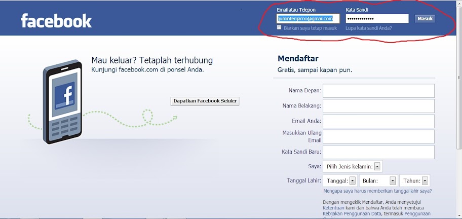 Cara mengetahui orang yang sering melihat profile facebook kalian.