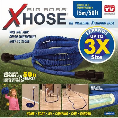 SELANG AIR ELASTIS MODERN DAN REVOLUSIONER : XHOSE 50 FEET