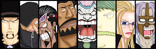 Berikut ini bukan kelompok Bajak laut, tapi eksis di komik One Piece.