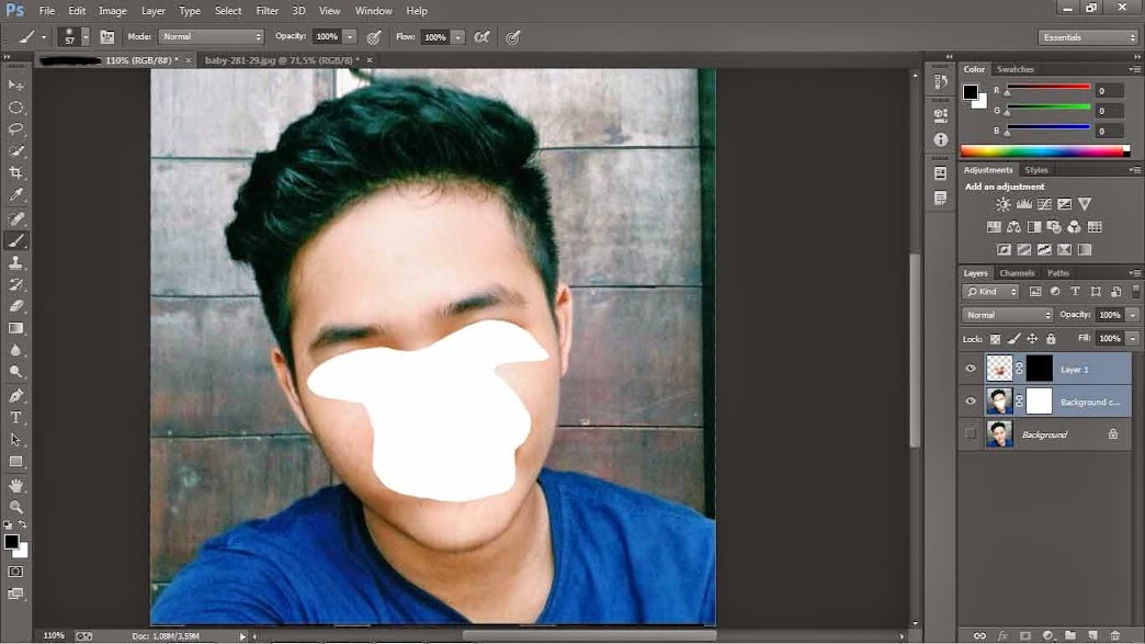 &#91;HELP&#93; MASALAH AUTO BLEND LAYERS PHOTOSHOP CC