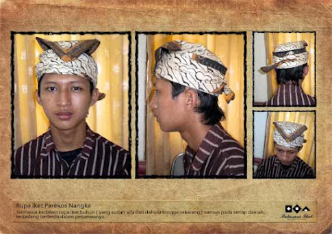 Sejarah Iket Kepala & Jenis-jenis Iket Kepala (Sunda)