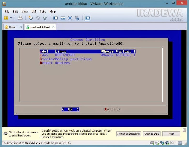 Cara Install Android di Komputer dengan VMware &#91;pic+vid&#93;