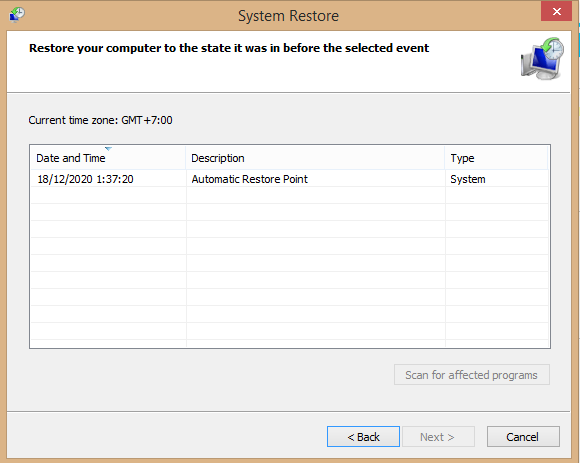 Cara Melakukan System Restore Pada Win 8 &amp; Win 10