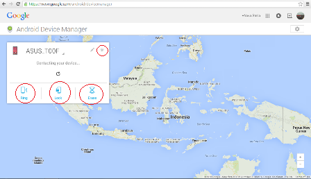 Melacak Android yang Hilang
