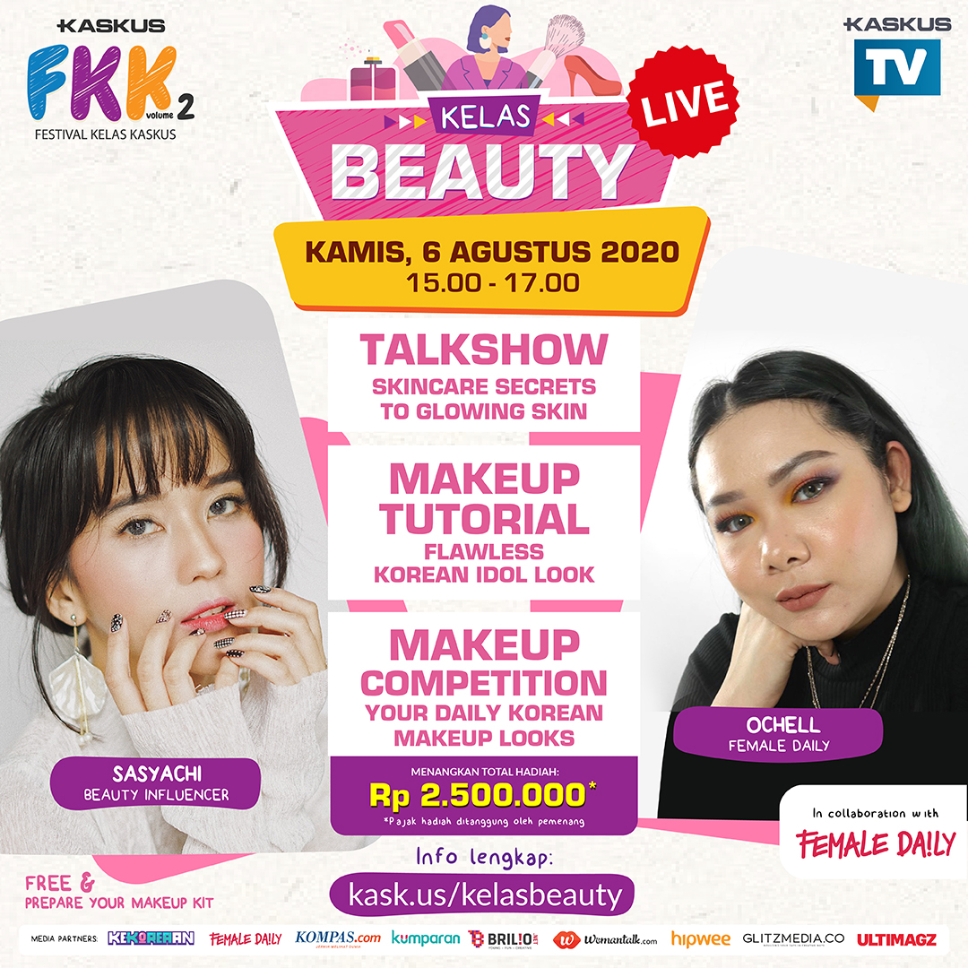 Daftar Make-Up Item ala Korea yang Wajib Kalian Punya!