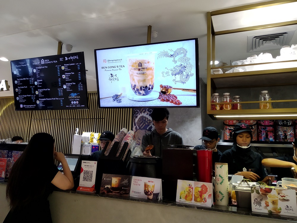 Ben Gong's Tea, Merek Minuman Boba Baru yang Wajib Dicoba