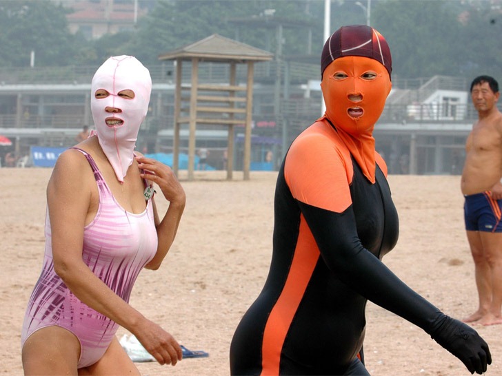 Dulu Bikini? Sekarang ada Face-kini!