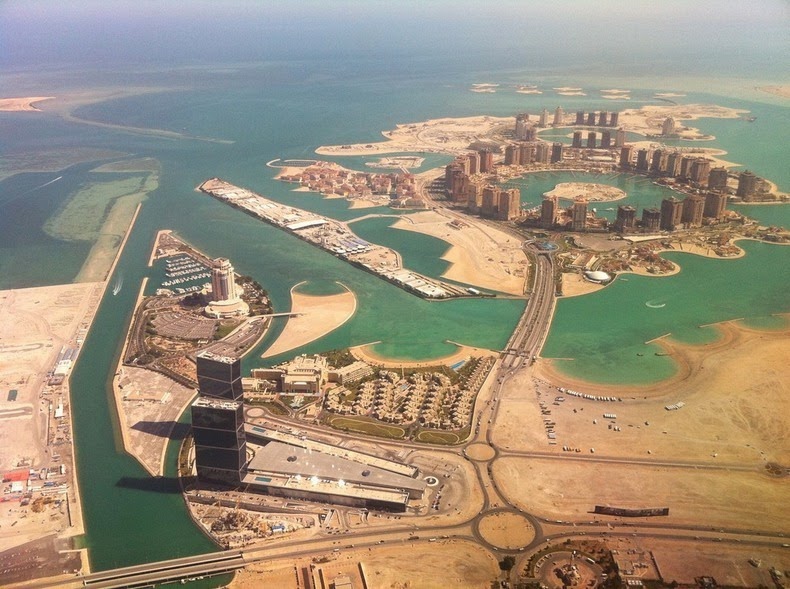 Beginilah Kemewahan Pulau Buatan di Doha, Qatar