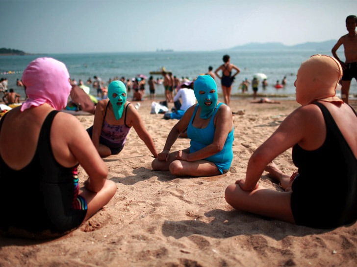 Dulu Bikini? Sekarang ada Face-kini!