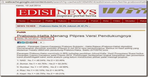 Membongkar Kebusukan Tim Cyber Jokowi Kesankan Data Rekap PKS Palsu di Edisinews