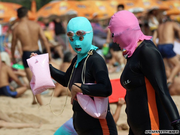 Dulu Bikini? Sekarang ada Face-kini!