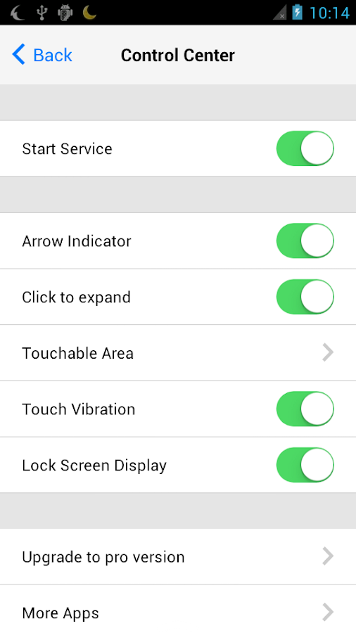 Control center download