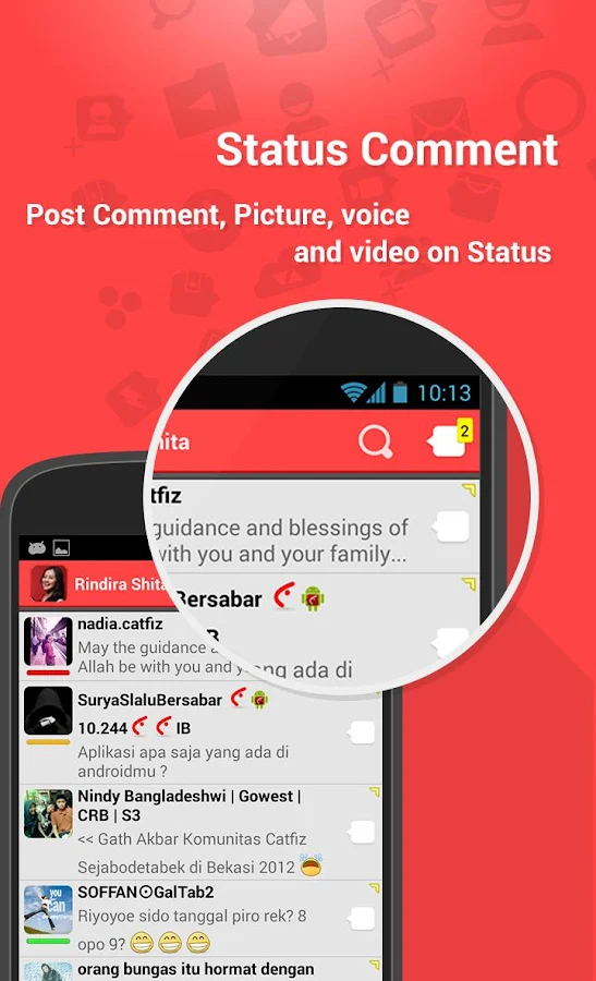 &#91;UDAH TAU BELUM GAN?&#93; Catfiz Android Messenger - Aplikasi Messenger Dalam Negeri