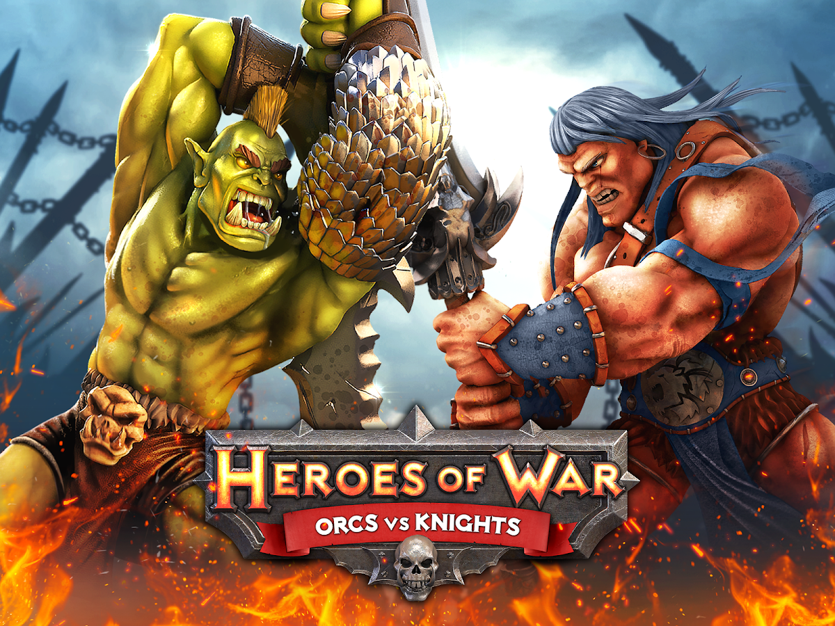 Heroes of War: Orcs vs Knights by NEXON M Inc. 