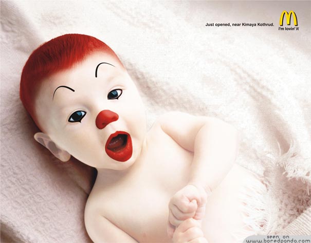 14 Iklan McDonalds yang unik dan lucu - suka yang mana gan?