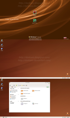 &#9618; Tema / Theme for Windows 7, Windows 8, Facebook, Twitter, and Youtube  &#9618;