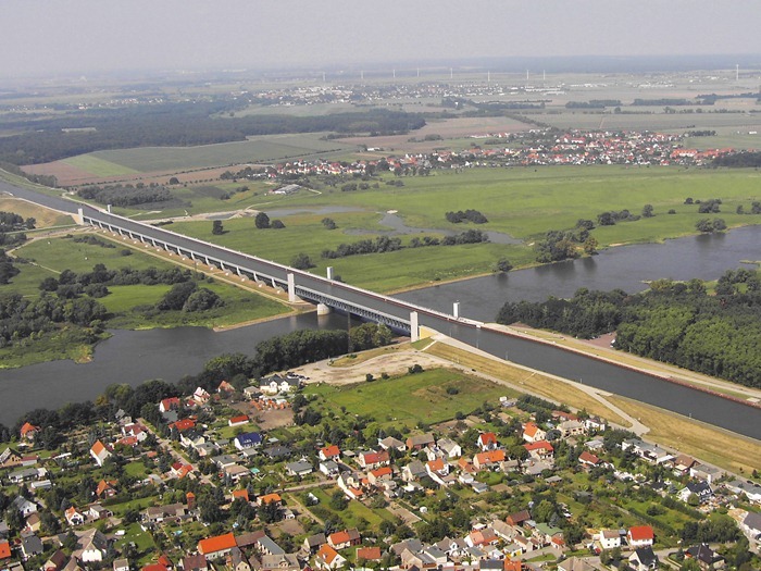 Magdeburg Water Bridge, Kemegahan Sungai di Atas Sungai