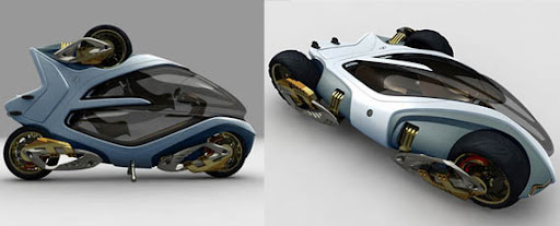 Inilah Desain Motor Futuristik Masa Depan