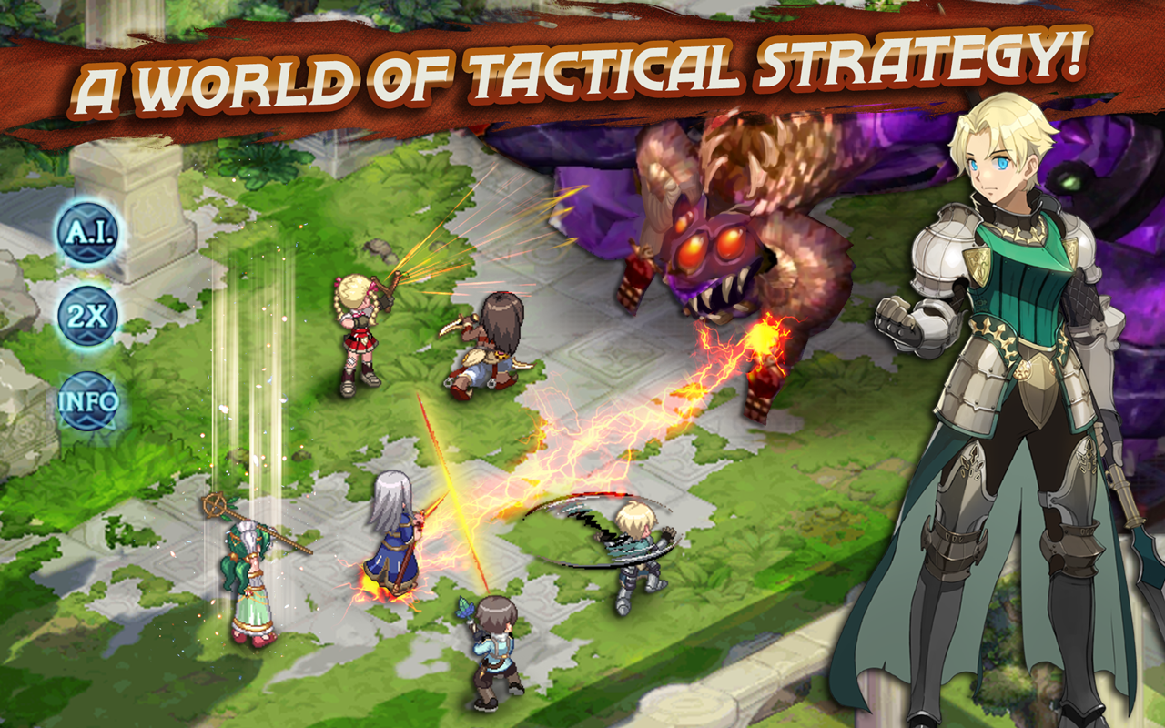 &#91;Android&#93; Eternal Crusade : War Of The Dragon ~ Tactical RPG Turn-Based