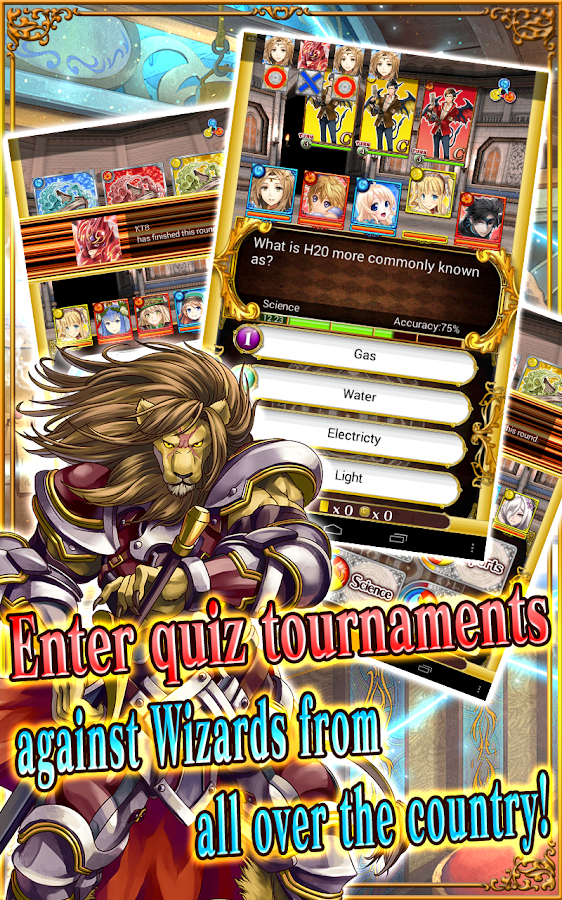 &#91;iOs / Android&#93; Quiz RPG World of Mystic Wiz