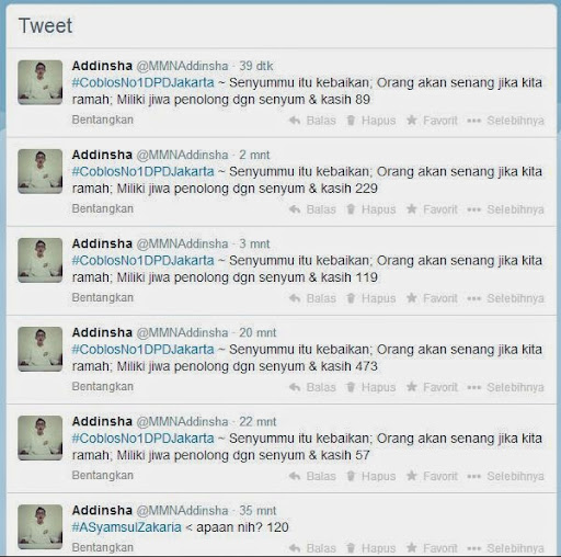 &#91;ASK&#93; Twitter Ane Nge Spam ga jelas gan &#91;Tolong&#93;
