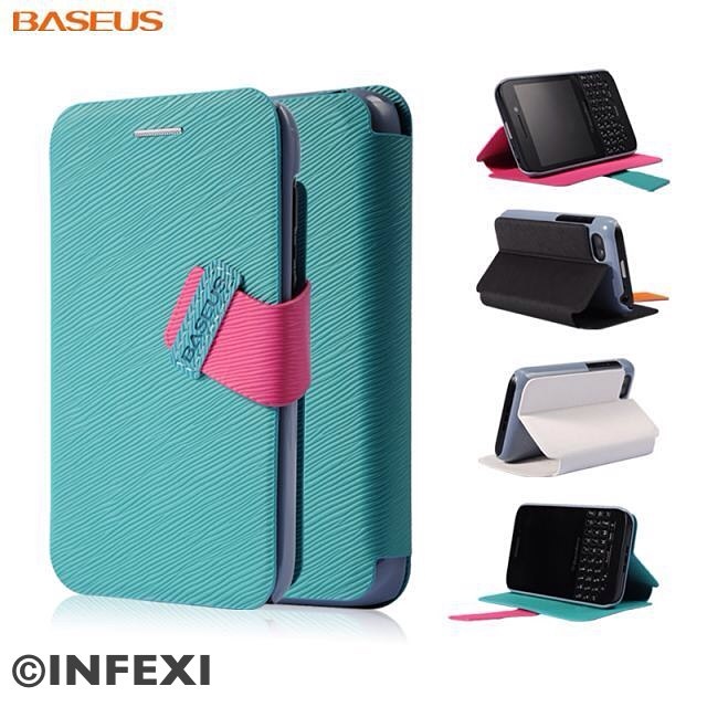 Accessories Leather Case and Cover BlackBerry Q5