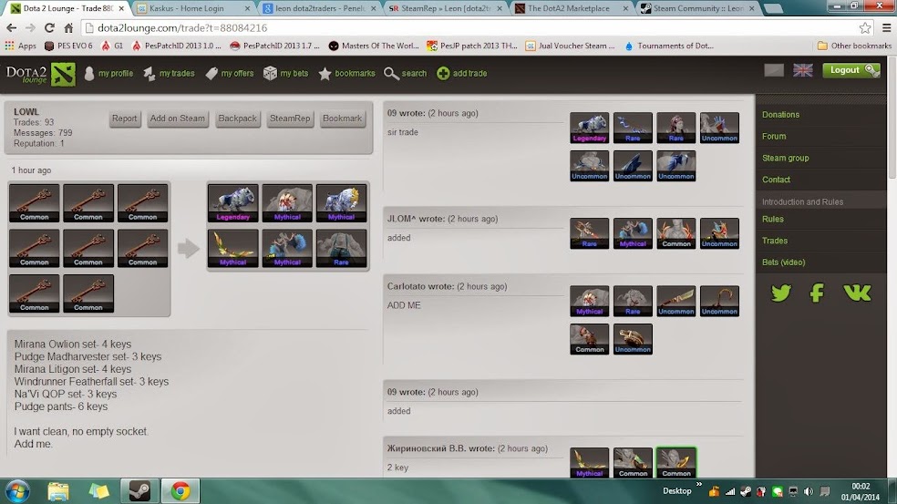 (Dota 2 Trader Masuk) Waspada Modus SCAM Kayak Gini!