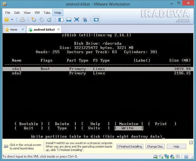 Cara Install Android di Komputer dengan VMware &#91;pic+vid&#93;