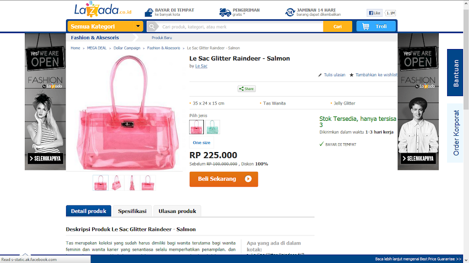 &#91;?????&#93; Hanya di LAZADA diskon hingga 100% 