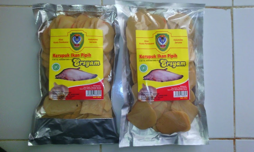 Terjual KERUPUK IKAN BELIDA / IKAN PIPIH KHAS KALIMANTAN ...