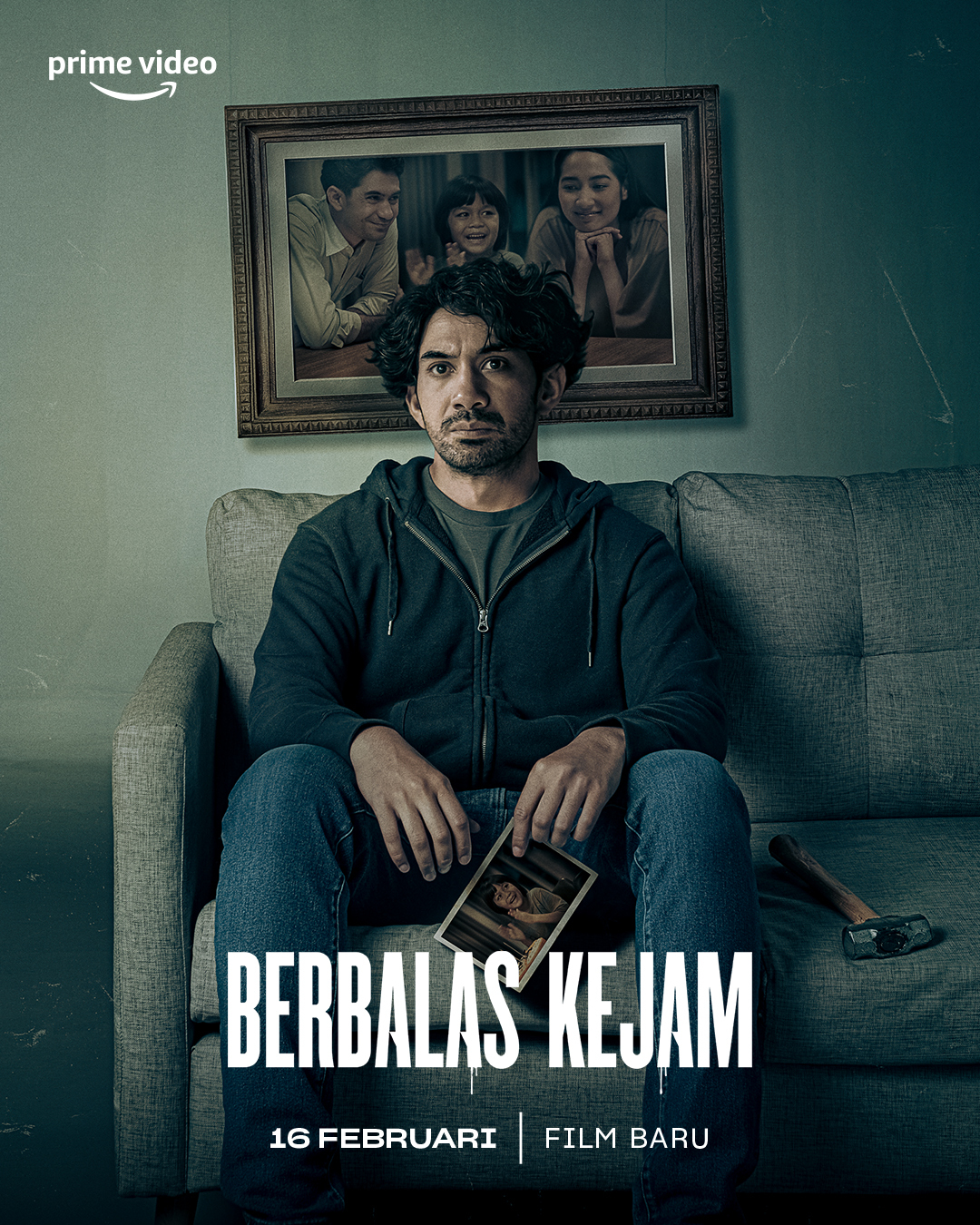 Aksi Balas Dendam Reza Rahadian di Trailer Amazon Original Movie 'Berbalas Kejam'