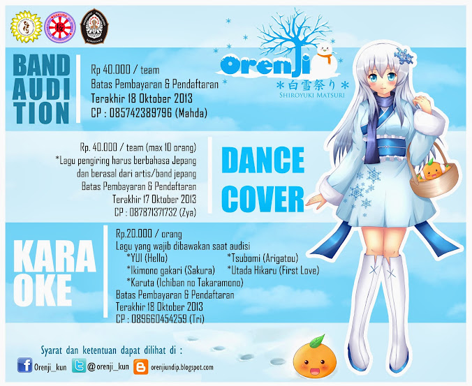 &#91;COME JOIN US&#93; Festival Budaya Jepang (Bunkasai 文化祭) Universitas Diponegoro 2013 