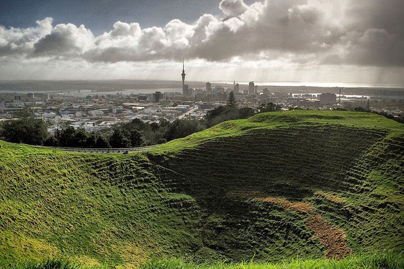 Kota Auckland, Gudangnya Gunung Berapi