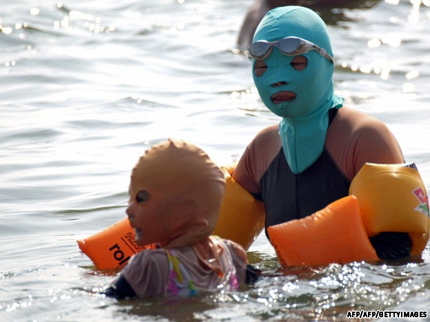 Dulu Bikini? Sekarang ada Face-kini!