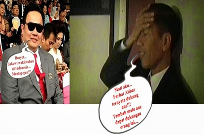 IDOLA FANASTAK BIKIN MALU " FARHAT ABBAS: JOKOWI WAKIL TUHAN HARAM JIKA TDK DIDUKUNG