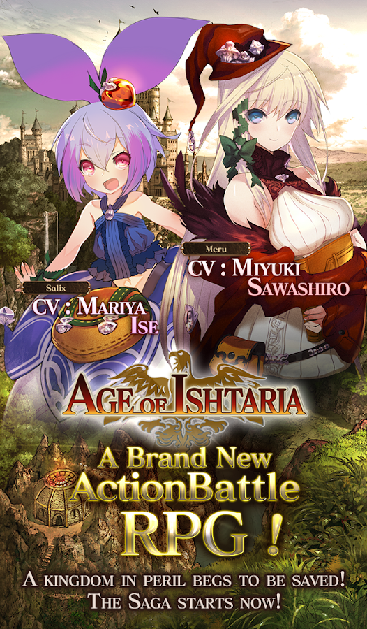 &#91;IOS/Android&#93;Age of Ishtaria : Action Battle RPG w/ Voice Actors !Tradeable Heroes!