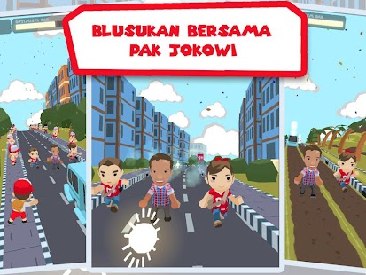 &#91;Kampanye Kreatif&#93; Download Jokowi GO!, Game Baru Jokowi Bertema Blusukan