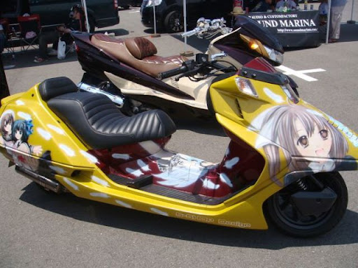 Modifikasi Motor ala Japan Style