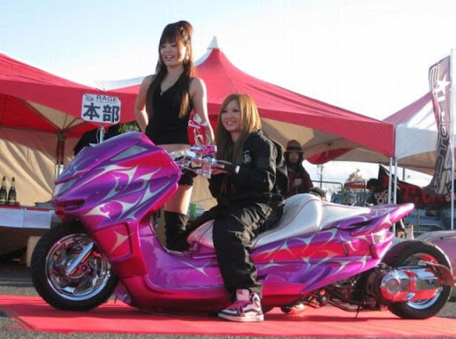 Modifikasi Motor ala Japan Style