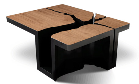 Meja Modern Dengan Desain Yang Tidak Biasa