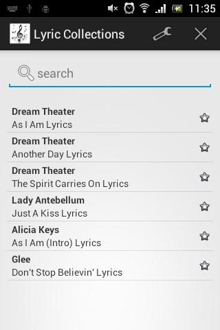 APLIKASI PENCARI LIRIK LAGU di hp ANDROID