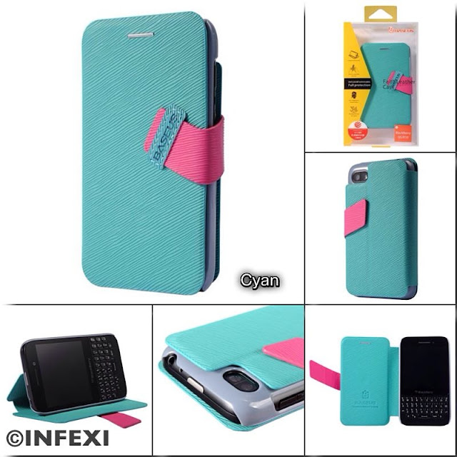 Accessories Leather Case and Cover BlackBerry Q5