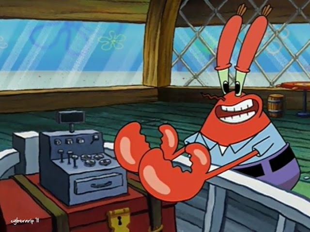 Berkunjung ke Restoran Krusty Krab