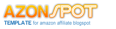 ?AZONSPOT - Template Blogger untuk Amazon Affiliate - Mantep Banget?